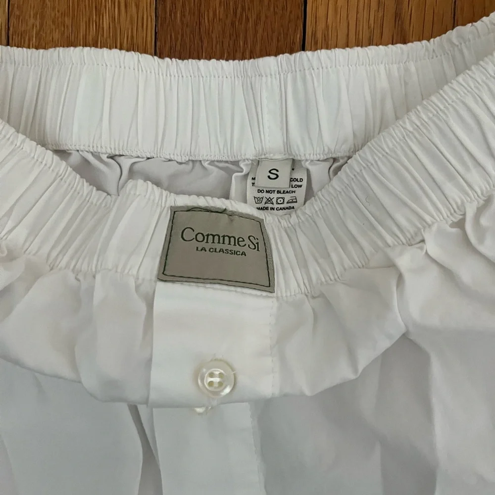 Comme Si - La Boxer Classica in White - Picture 3 of 3